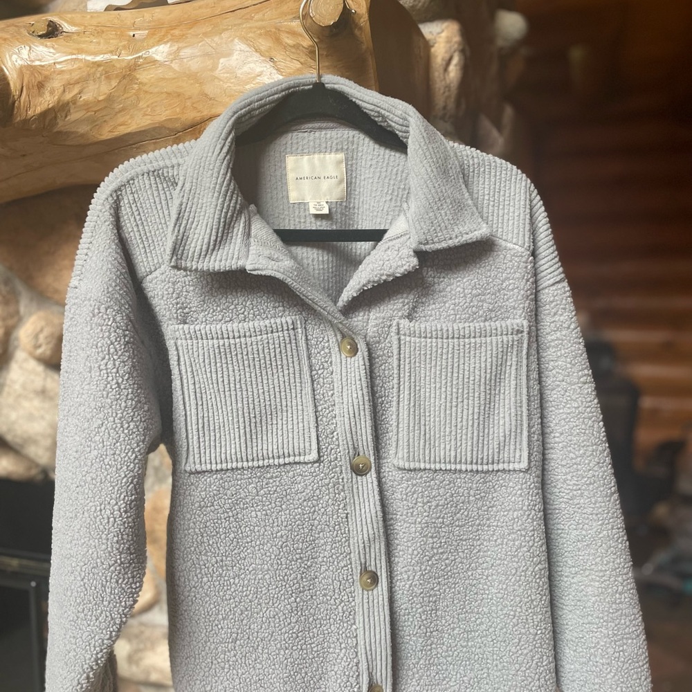 American Eagle Sherpa Jacket, Size XXS